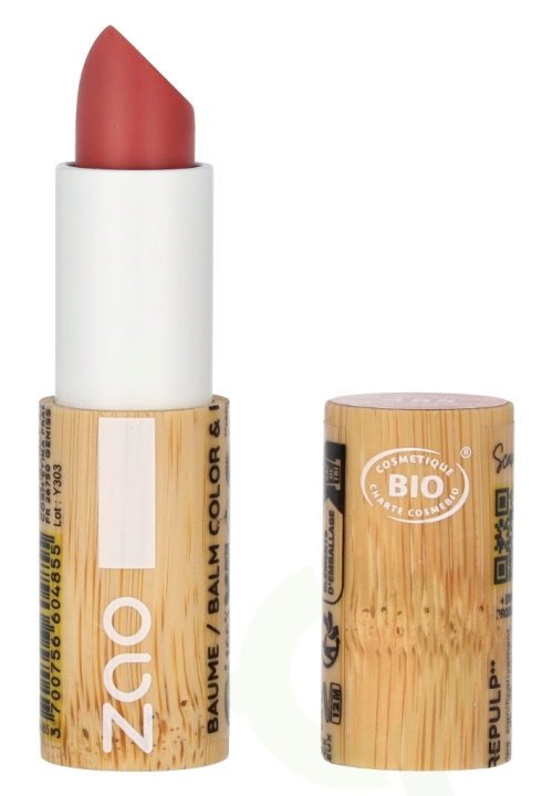 Zao Color & Repulp Lip Balm 3.5 g #485 Rose Nude i gruppen SKØNHED & HELSE / Makeup / Læber / Læbepomade hos TP E-commerce Nordic AB (D09378)