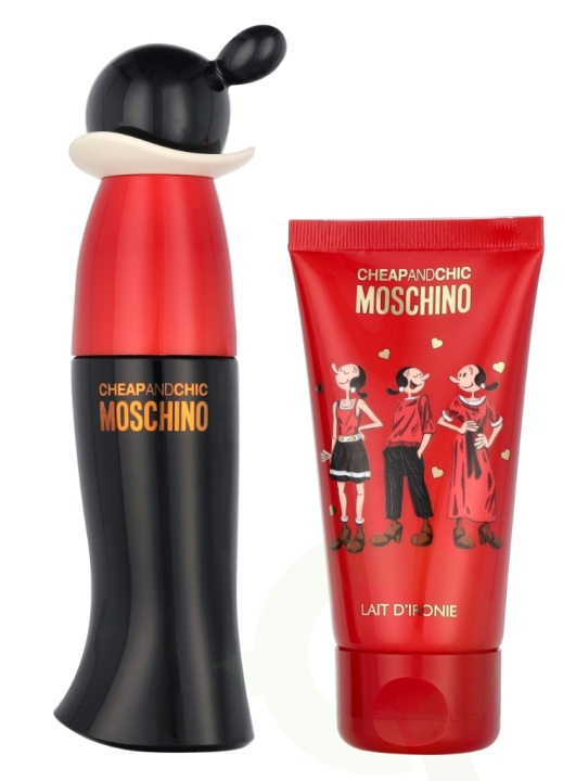 Moschino Cheap & Chic Giftset 80 ml Edt Spray 30ml/Body Lotion 50ml i gruppen SKØNHED & HELSE / Gaveæske / Gaveæske til hende hos TP E-commerce Nordic AB (D09385)