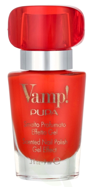 Pupa Milano Pupa Vamp! Scented Nail Polish 9 ml #210 Sexy Orange i gruppen SKØNHED & HELSE / Manicure / pedicure / Neglelak hos TP E-commerce Nordic AB (D09391)