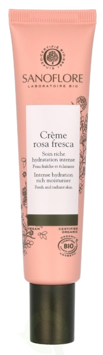 Sanoflore Rosa Fresca Intense Hydration Rich Moisturiser 40 ml i gruppen SKØNHED & HELSE / Hudpleje / Ansigt / Ansigtscreme hos TP E-commerce Nordic AB (D09396)