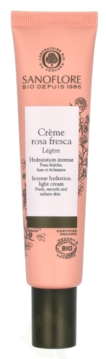 Sanoflore Rosa Fresca Intense Hydration Light Moisturiser 40 ml i gruppen SKØNHED & HELSE / Hudpleje / Ansigt / Ansigtscreme hos TP E-commerce Nordic AB (D09397)