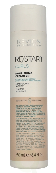 Revlon Re/Start Curls Nourishing Cleanser Shampoo 250 ml i gruppen SKØNHED & HELSE / Hår og styling / Hårpleje / Shampoo hos TP E-commerce Nordic AB (D09408)