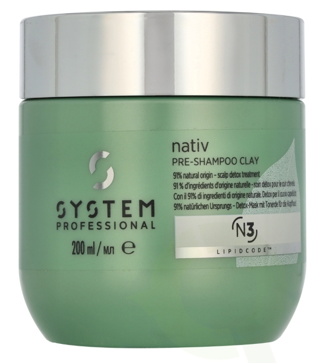 Wella System P. - Nativ Pre-Shampoo Clay N3 200 ml i gruppen SKØNHED & HELSE / Hår og styling / Hårpleje / Shampoo hos TP E-commerce Nordic AB (D09411)