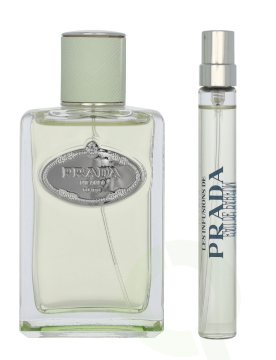 Prada Infusion D\'Iris Giftset 110 ml Edp Spray 100ml/Edp Spray 10ml i gruppen SKØNHED & HELSE / Duft & Parfume / Parfume / Parfume til hende hos TP E-commerce Nordic AB (D09437)