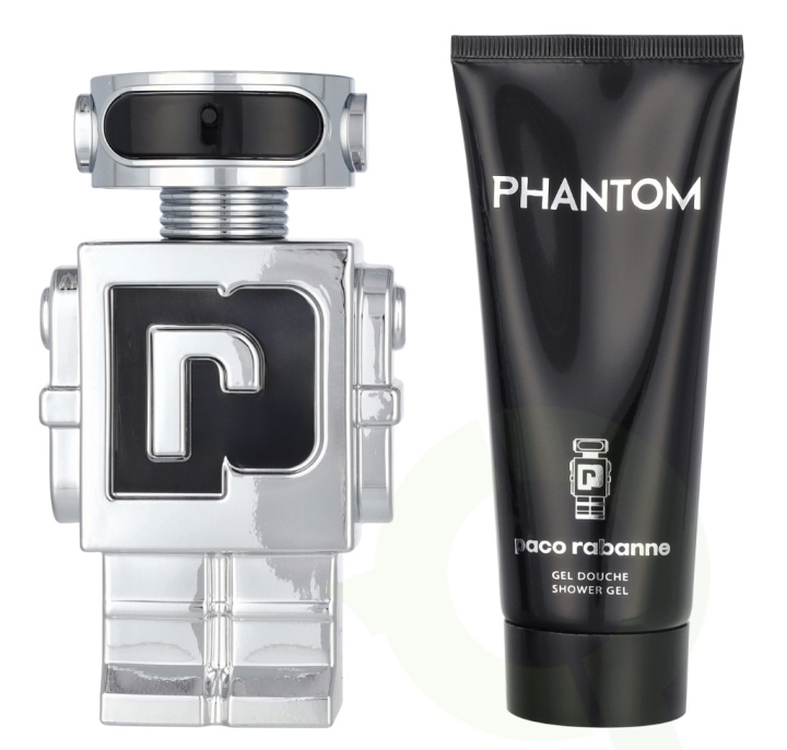 Paco Rabanne Phantom Giftset 200 ml Edt Spray 100ml/Shower Gel 100ml i gruppen SKØNHED & HELSE / Gaveæske / Gaveæske til ham hos TP E-commerce Nordic AB (D09450)