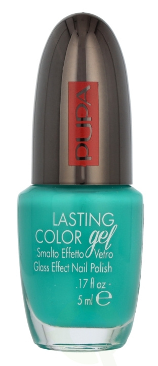 Pupa Milano Pupa Lasting Color Gel Glass Effect Nail Polish 5 ml #079 Artificial Green i gruppen SKØNHED & HELSE / Manicure / pedicure / Neglelak hos TP E-commerce Nordic AB (D09457)