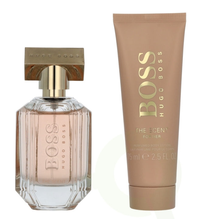 Hugo Boss The Scent Giftset 125 ml Edp Spray 50ml/Body Lotion 75ml i gruppen SKØNHED & HELSE / Gaveæske / Gaveæske til hende hos TP E-commerce Nordic AB (D09493)