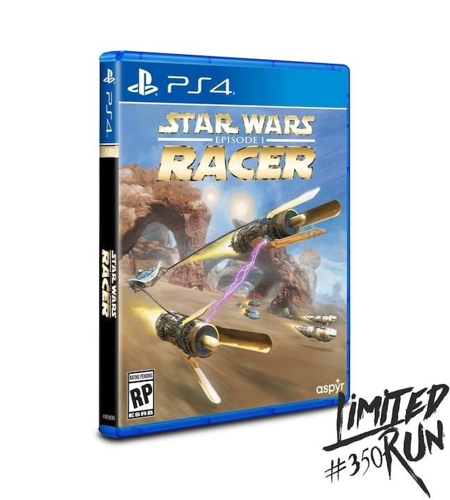 Star Wars Episode I Racer (Limited Run #77) (Import) (PS4) i gruppen HJEMMEELEKTRONIK / Spilkonsoller og tilbehør / Sony PlayStation 4 / Spil hos TP E-commerce Nordic AB (D09572)