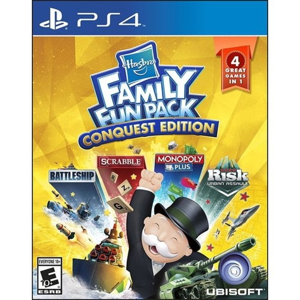 Hasbro Family Fun Pack: Conquest edition ( Import ) (PS4) i gruppen HJEMMEELEKTRONIK / Spilkonsoller og tilbehør / Sony PlayStation 4 / Spil hos TP E-commerce Nordic AB (D09611)