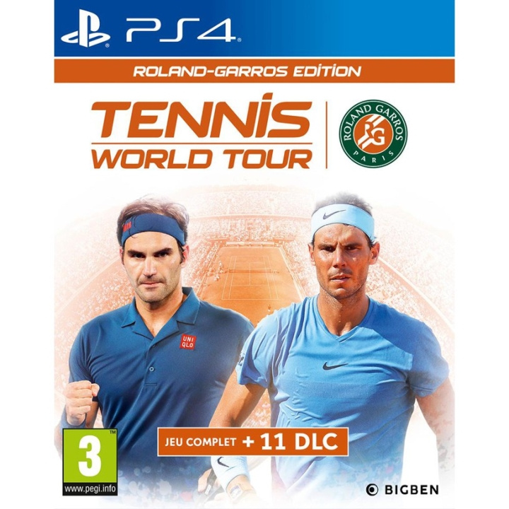 Tennis World Tour (Roland-Garros Edition) (Import) (PS4) i gruppen HJEMMEELEKTRONIK / Spilkonsoller og tilbehør / Sony PlayStation 4 / Spil hos TP E-commerce Nordic AB (D09688)