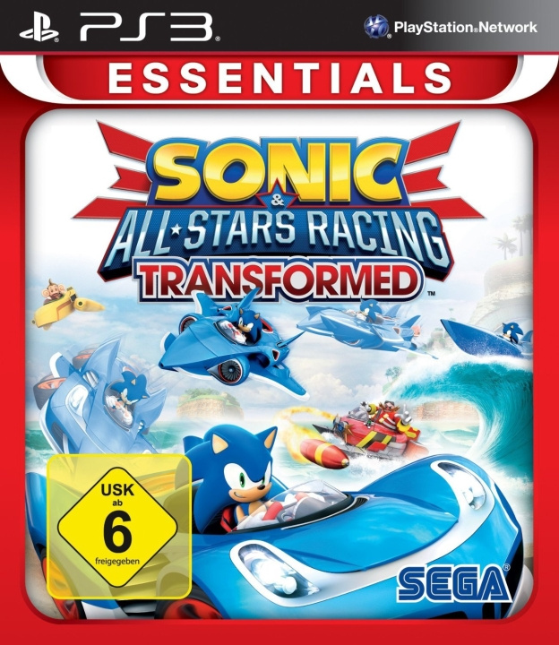 Sonic All-Star Racing: Transformed (Essentials) (PS3) i gruppen HJEMMEELEKTRONIK / Spilkonsoller og tilbehør / Sony PlayStation 3 hos TP E-commerce Nordic AB (D09710)