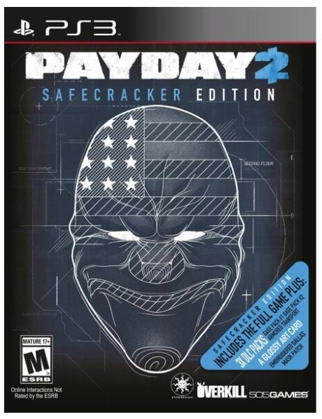 Payday 2 (Safecracker Edition) (PS3) i gruppen HJEMMEELEKTRONIK / Spilkonsoller og tilbehør / Sony PlayStation 3 hos TP E-commerce Nordic AB (D09738)