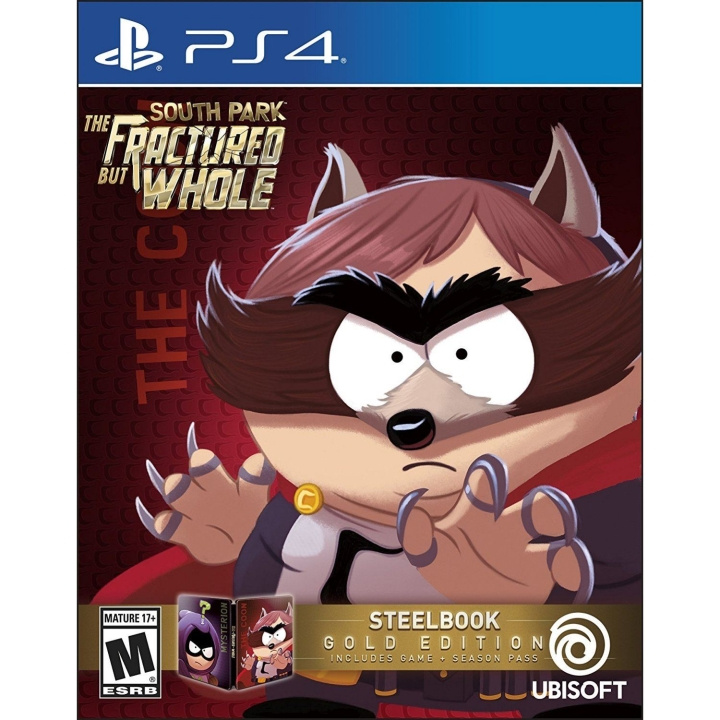 South Park: The Fractured But Whole (Steelbook Gold Edition) (Import) (PS4) i gruppen HJEMMEELEKTRONIK / Spilkonsoller og tilbehør / Sony PlayStation 4 / Spil hos TP E-commerce Nordic AB (D09772)