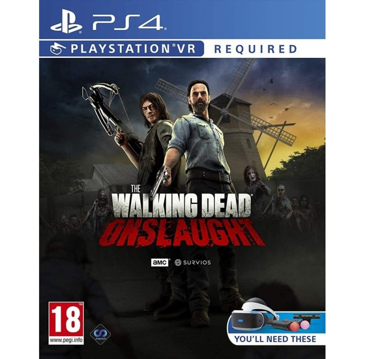 The Walking Dead Onslaught VR (PS4) i gruppen HJEMMEELEKTRONIK / Spilkonsoller og tilbehør / Sony PlayStation 4 / Spil hos TP E-commerce Nordic AB (D09786)