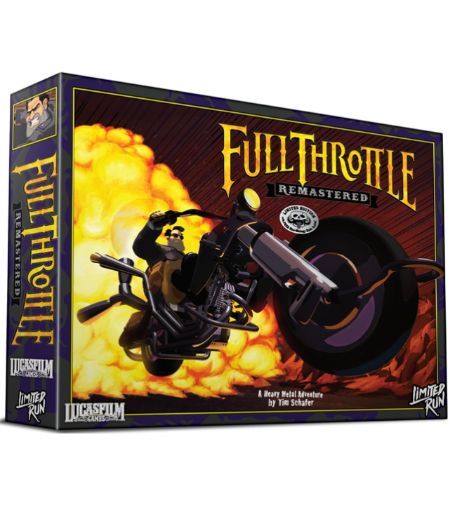 Full Throttle Remastered Collector\'s Edition (Limited Run) (Import) (PS4) i gruppen HJEMMEELEKTRONIK / Spilkonsoller og tilbehør / Sony PlayStation 4 / Spil hos TP E-commerce Nordic AB (D09833)