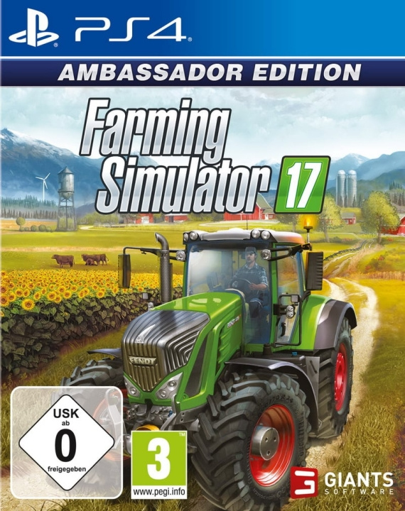 Farming Simulator 17 - Ambassador Edition (PS4) i gruppen HJEMMEELEKTRONIK / Spilkonsoller og tilbehør / Sony PlayStation 4 / Spil hos TP E-commerce Nordic AB (D09839)