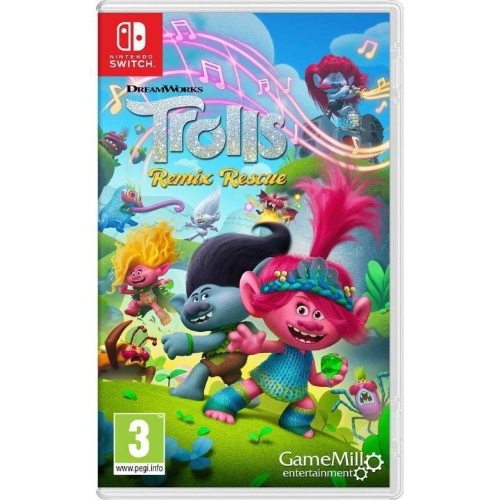 DreamWorks Trolls Remix Rescue (Switch) i gruppen HJEMMEELEKTRONIK / Spilkonsoller og tilbehør / Nintendo Switch / Spil hos TP E-commerce Nordic AB (D09851)