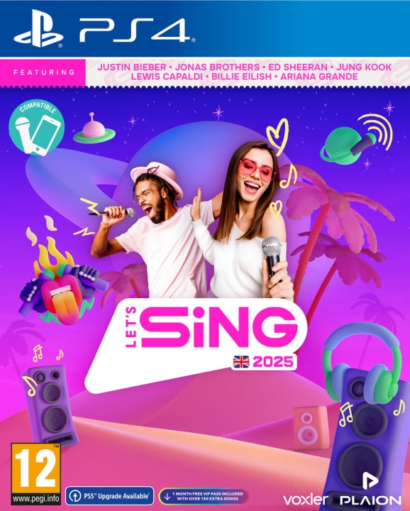 Let\'s Sing 2025 (PS4) i gruppen HJEMMEELEKTRONIK / Spilkonsoller og tilbehør / Sony PlayStation 4 / Spil hos TP E-commerce Nordic AB (D09872)