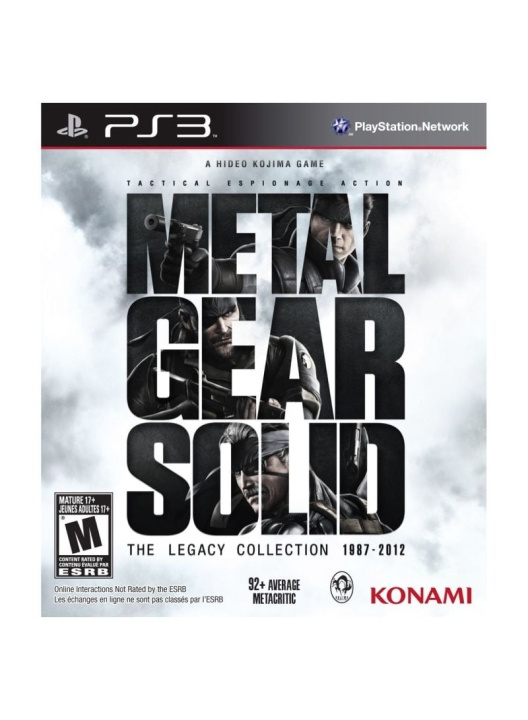 Metal Gear Solid: The Legacy Collection (Import) (PS3) i gruppen HJEMMEELEKTRONIK / Spilkonsoller og tilbehør / Sony PlayStation 3 hos TP E-commerce Nordic AB (D09922)