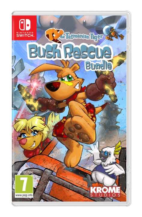 TY the Tasmanian Tiger HD Bush Rescue Bundle (Switch) i gruppen HJEMMEELEKTRONIK / Spilkonsoller og tilbehør / Nintendo Switch / Spil hos TP E-commerce Nordic AB (D09944)