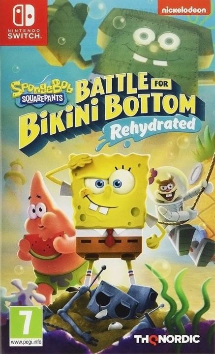 Spongebob SquarePants: Battle for Bikini Bottom - Rehydrated (Switch) i gruppen HJEMMEELEKTRONIK / Spilkonsoller og tilbehør / Nintendo Switch / Spil hos TP E-commerce Nordic AB (D09949)