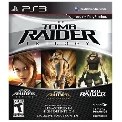 Tomb Raider Trilogy HD (Import) (PS3) i gruppen HJEMMEELEKTRONIK / Spilkonsoller og tilbehør / Sony PlayStation 3 hos TP E-commerce Nordic AB (D09959)