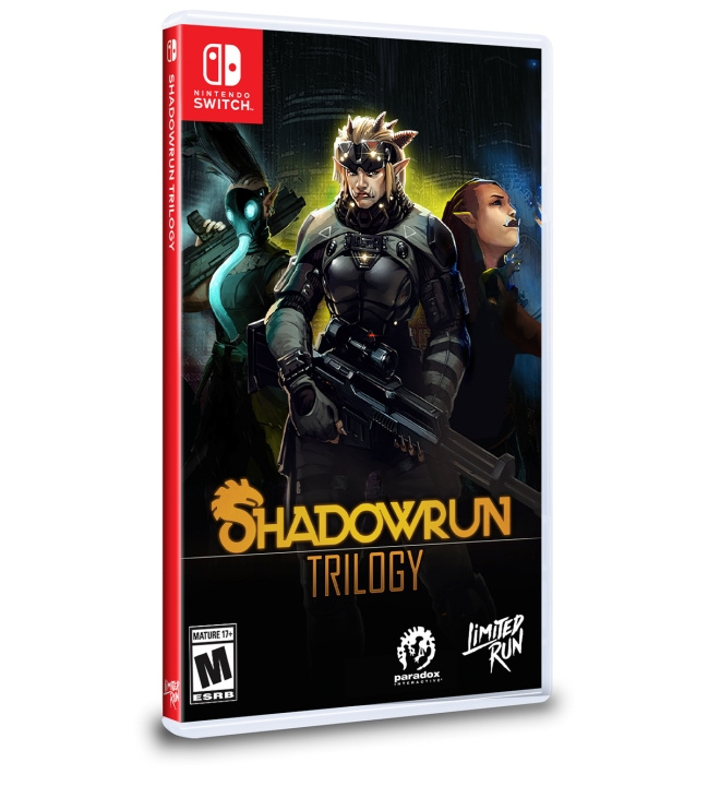 Shadowrun Trilogy (Limited Run) (Switch) i gruppen HJEMMEELEKTRONIK / Spilkonsoller og tilbehør / Nintendo Switch / Spil hos TP E-commerce Nordic AB (D09989)