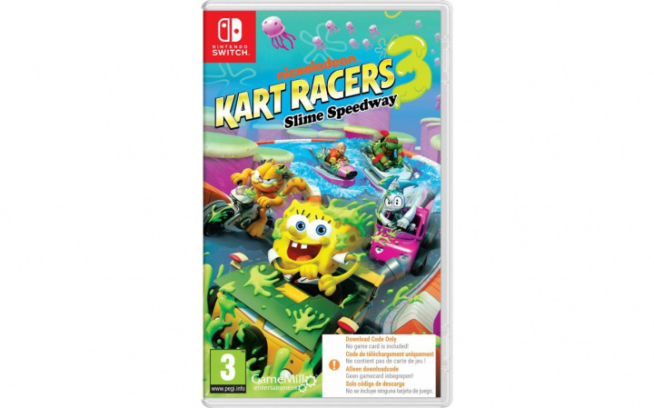 Nickelodeon Kart Racers 3: Slime Speedway (Switch) i gruppen HJEMMEELEKTRONIK / Spilkonsoller og tilbehør / Nintendo Switch / Spil hos TP E-commerce Nordic AB (D10010)