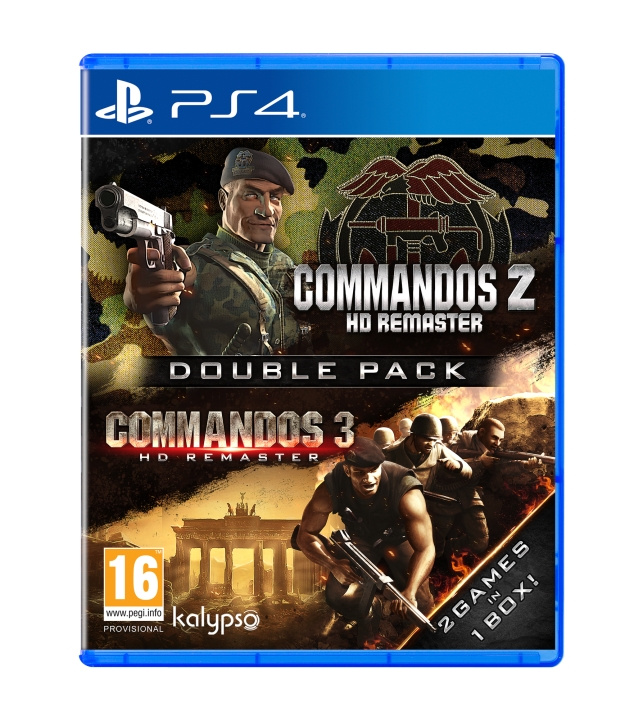 Commandos 2 + Commandos 3 HD Remaster Double Pack (PS4) i gruppen HJEMMEELEKTRONIK / Spilkonsoller og tilbehør / Sony PlayStation 4 / Spil hos TP E-commerce Nordic AB (D10022)