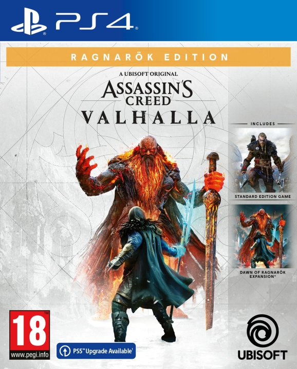 Assassin\'s Creed Valhalla: Ragnarök Double Pack (PS4) i gruppen HJEMMEELEKTRONIK / Spilkonsoller og tilbehør / Sony PlayStation 4 / Spil hos TP E-commerce Nordic AB (D10036)