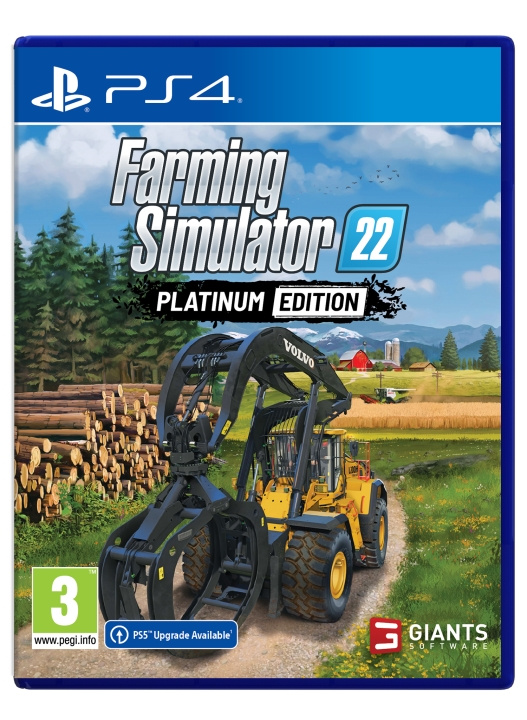 Farming Simulator 22 (Platinum Edition) (PS4) i gruppen HJEMMEELEKTRONIK / Spilkonsoller og tilbehør / Sony PlayStation 4 / Spil hos TP E-commerce Nordic AB (D10058)