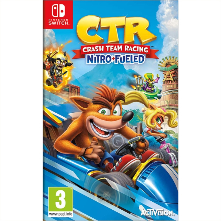 Crash Team Racing Nitro-Fueled (Switch) i gruppen HJEMMEELEKTRONIK / Spilkonsoller og tilbehør / Nintendo Switch / Spil hos TP E-commerce Nordic AB (D10090)