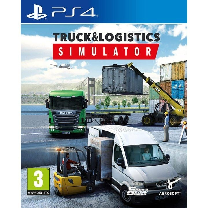 Truck & Logistics Simulator (PS4) i gruppen HJEMMEELEKTRONIK / Spilkonsoller og tilbehør / Sony PlayStation 4 / Spil hos TP E-commerce Nordic AB (D10095)