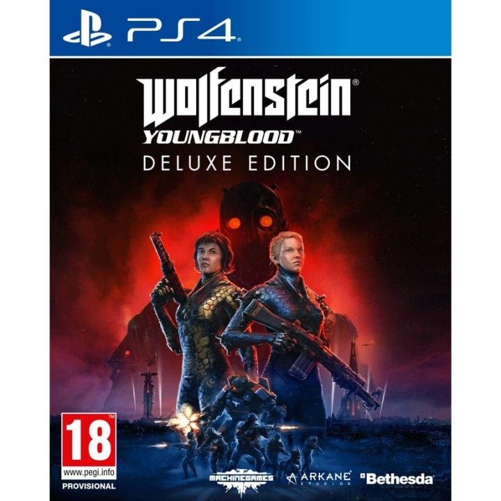 Wolfenstein: Youngblood (Deluxe Edition) (PS4) i gruppen HJEMMEELEKTRONIK / Spilkonsoller og tilbehør / Sony PlayStation 4 / Spil hos TP E-commerce Nordic AB (D10098)