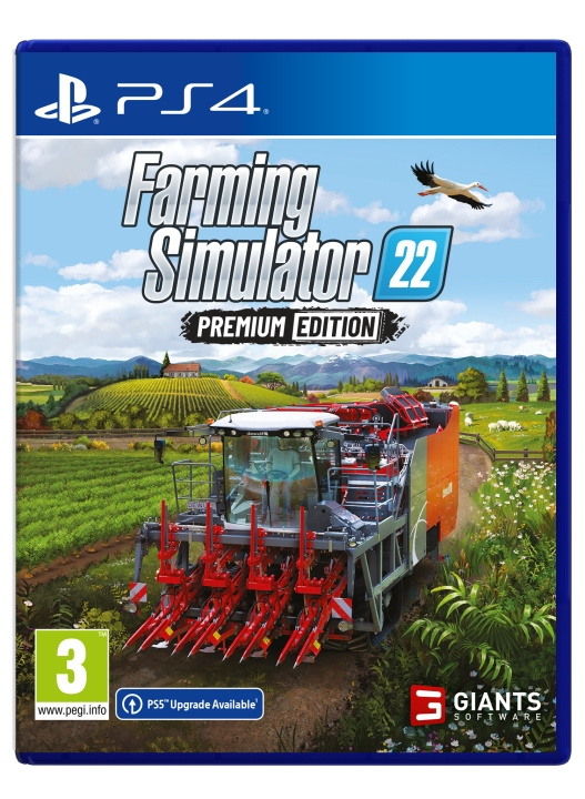 Farming Simulator 22 Premium Edition (PS4) i gruppen HJEMMEELEKTRONIK / Spilkonsoller og tilbehør / Sony PlayStation 4 / Spil hos TP E-commerce Nordic AB (D10104)