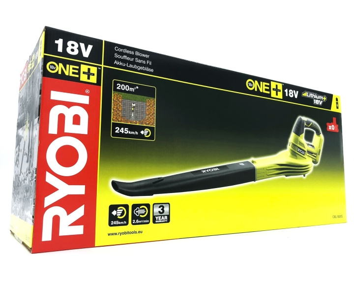 Ryobi One+ OBL1820S Bladblæser Elektrisk Intet batteri i gruppen HJEM, HUS & HAVE / Have og gårdhave / Haveværktøjer hos TP E-commerce Nordic AB (D10123)