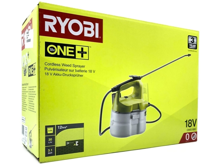 Ryobi ONE+ OWS1880 18V Havesprøjte Intet batteri i gruppen HJEM, HUS & HAVE / Have og gårdhave / Haveværktøjer hos TP E-commerce Nordic AB (D10188)