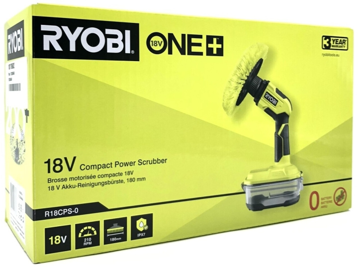 Ryobi ONE+ R18CPS-0 18V Rengøringsbørste Intet batteri i gruppen HJEM, HUS & HAVE / Værktøj / Øvrigt elværktøj hos TP E-commerce Nordic AB (D10192)