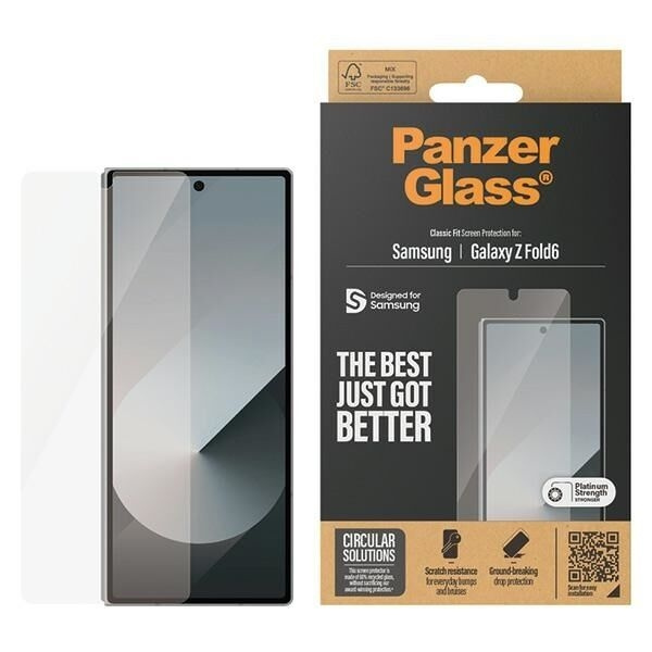 PanzerGlass Skærmbeskytter Galaxy Z Fold6 Classic Fit i gruppen SMARTPHONES & TABLETS / Mobil Beskyttelse / Samsung hos TP E-commerce Nordic AB (D10198)