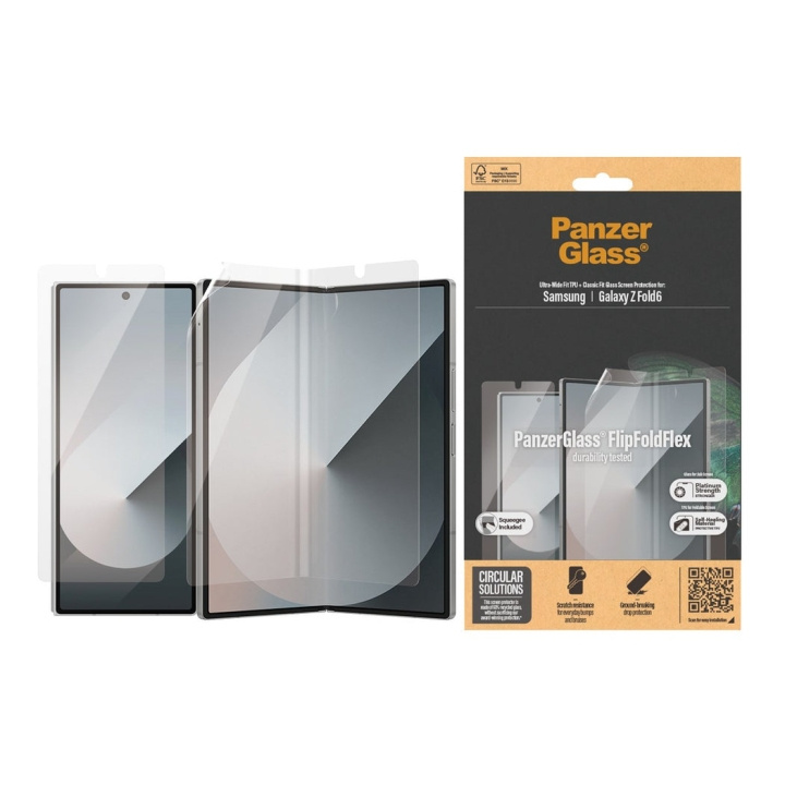 PanzerGlass Flipfoldflex Skærmbeskyttelse Samsung Galaxy Z Fold6 Glass & Film i gruppen SMARTPHONES & TABLETS / Mobil Beskyttelse / Samsung hos TP E-commerce Nordic AB (D10199)