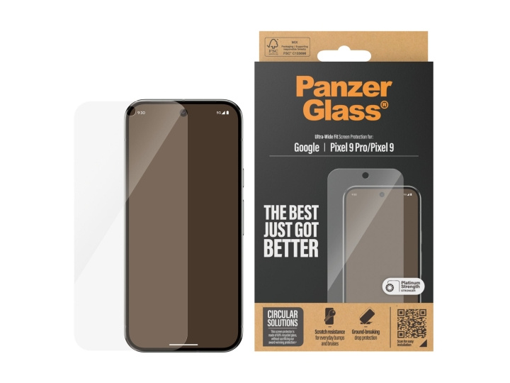 PanzerGlass Google Pixel 9, 9 Pro i gruppen SMARTPHONES & TABLETS / Mobil Beskyttelse / Google hos TP E-commerce Nordic AB (D10229)