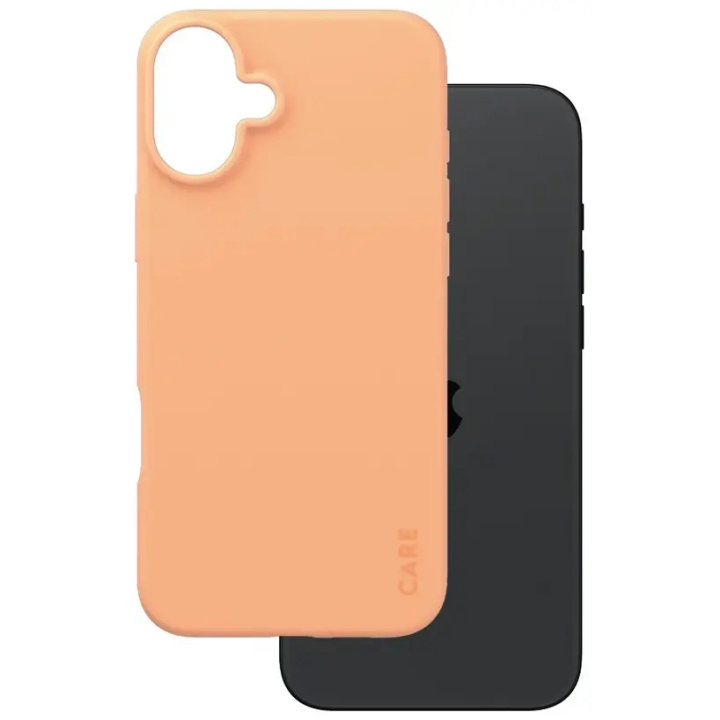 PanzerGlass CARE Fashionable Case Peachy til iPhone 16 Plus Fersken i gruppen SMARTPHONES & TABLETS / Mobil Beskyttelse / Apple / iPhone 16 hos TP E-commerce Nordic AB (D10264)