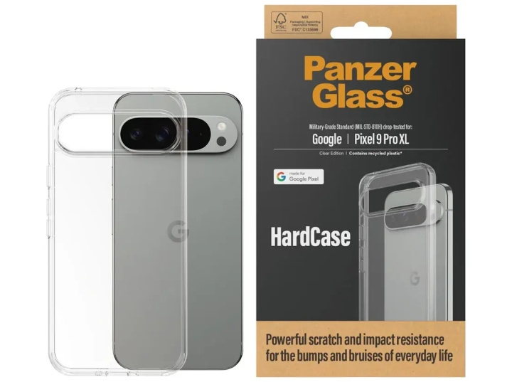 PanzerGlass HardCase Beskyttelsescover Gennemsigtig Google Pixel 9 Pro XL i gruppen SMARTPHONES & TABLETS / Mobil Beskyttelse / Google hos TP E-commerce Nordic AB (D10278)