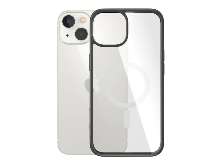 PanzerGlass ClearCase Beskyttelsescover Sort Apple iPhone 14 i gruppen SMARTPHONES & TABLETS / Mobil Beskyttelse / Apple / iPhone 14 hos TP E-commerce Nordic AB (D10296)