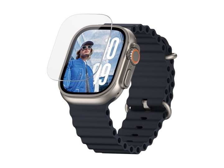 PanzerGlass Skærmbeskytter Smartwatch Transparent Hærdet glas (mikrofraktur2023) Polyetylen tereftalat (PET) i gruppen SPORT, FRITID & HOBBY / Smartwatch & Aktivitetsmåler / Tilbehør hos TP E-commerce Nordic AB (D10298)