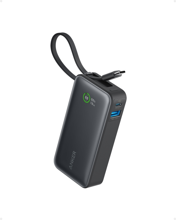 Anker A1259G11 powerbank Lithium 10000 mAh Sort i gruppen SMARTPHONES & TABLETS / Opladere og kabler / Powerbanks hos TP E-commerce Nordic AB (D10428)