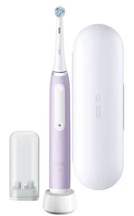 Oral B iO Series 4 Electric toothbrush, Lavender i gruppen SKØNHED & HELSE / Oral pleje / Elektriske tandbørster hos TP E-commerce Nordic AB (D10480)