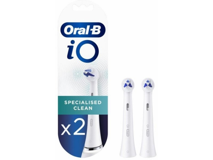 Oral B iO Specialised Clean White brush heads, 2 pcs i gruppen SKØNHED & HELSE / Oral pleje / Tilbehør til elektriske tandbørster hos TP E-commerce Nordic AB (D10486)