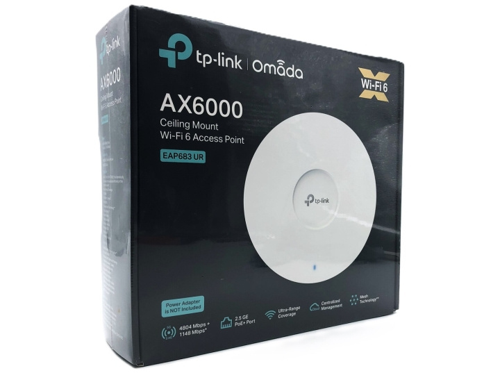 TP-Link Omada EAP683 UR V1 Trådløs forbindelse Hvid i gruppen COMPUTERTILBEHØR / Netværk / WiFi forlængere hos TP E-commerce Nordic AB (D10523)