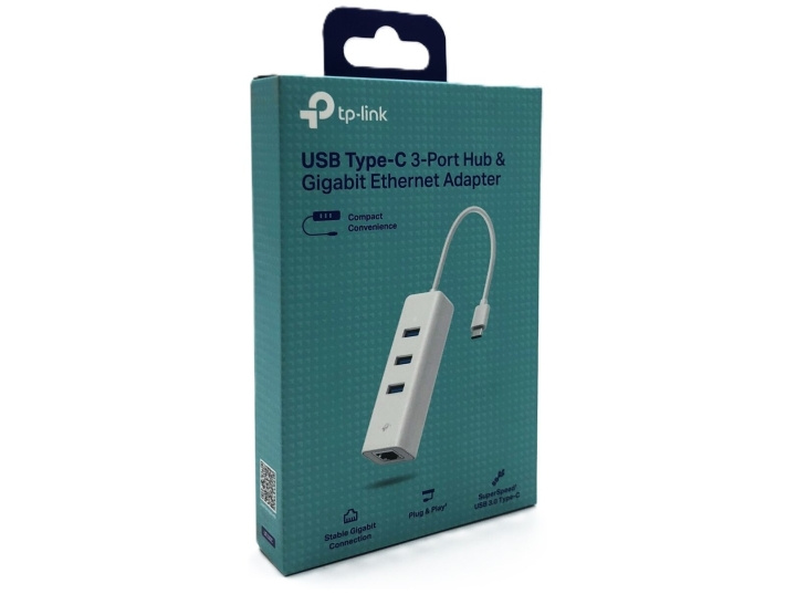 TP-Link UE330C V1 Hub 3 porte USB i gruppen COMPUTERTILBEHØR / Computer Tilbehør / USB-hubs hos TP E-commerce Nordic AB (D10564)